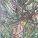 Vintage 70s landscape painting