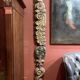 18th Century Italian Handcarved Polychrome Painted Pilaster Friezes, Set of 2