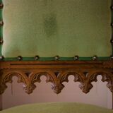 Pair of neo-Gothic chairs 19th century