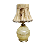 Small glass lamp of Clichy art deco
