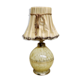 Small glass lamp of Clichy art deco