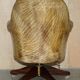 Fauteuil de directeur Chesterfield en cuir aniline
