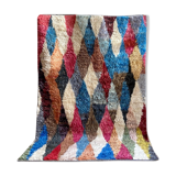 Multicolored Berber carpet