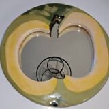 Ceramic apple mirror, 1970