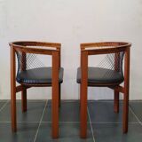 Scandinavian rope chairs by Niels Jørgen Haugesen for Tranekaer Denmark