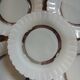12 vintage Duralex dessert plates