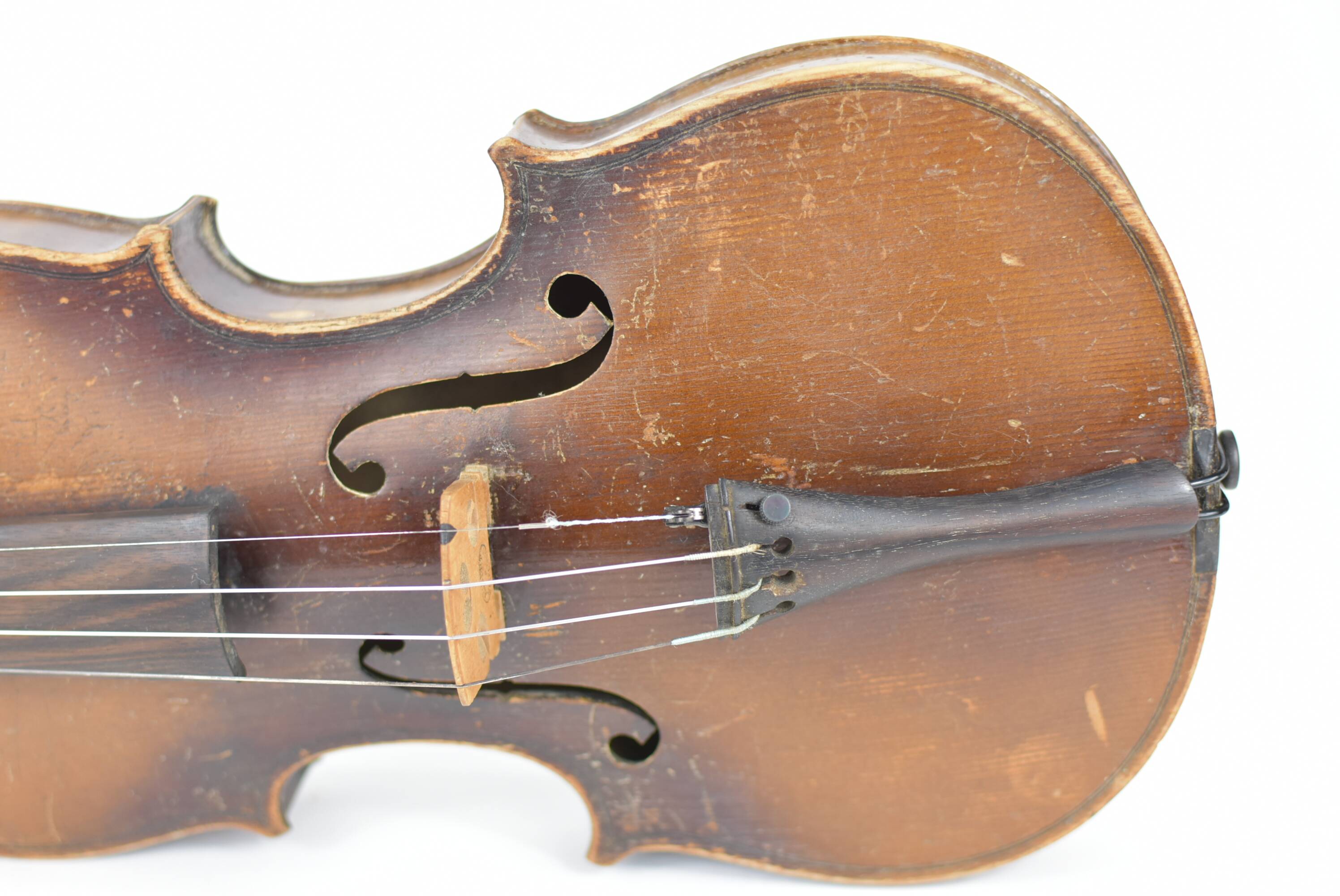Old study violin