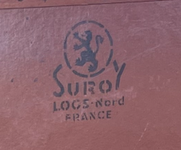 Caisse de rangement industrielle suroy cuir