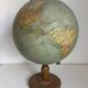 Globe vintage 1950 terrestre Girard et Barrère et Thomas - 46 cm