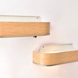 Scandinavian Vintage Wall Lights Imitation Wood
