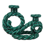 Candlestick 2 ceramic lights from Vallauris