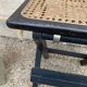 Folding stool in vintage canning