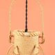 Lantern in rope & opaline