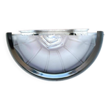 Applique murale en verre dépoli de style Art déco