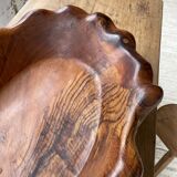 Plat en bois XL racine de thuya