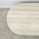 Travertine coffee table