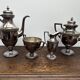 Silver-plated tea and coffee service from the Art Nouveau period