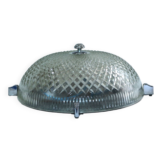 Diamond glass ceiling light