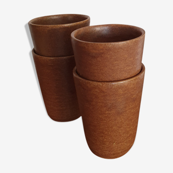 POP-UP NOEL Paris Lot 4 sandstone cups
