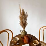 Pair Chairs bistro canage