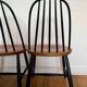 Lot 2 chaises svensk tillverkning