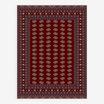 Tapis de maison coloré à motifs