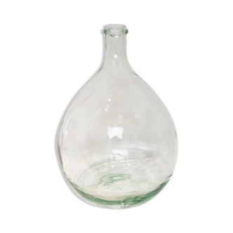 Petite demijohn vert d'eau 1950