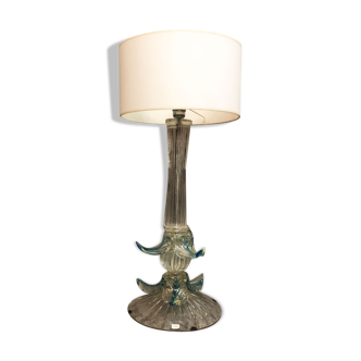 Lampe en verre Murano, XXe siècle