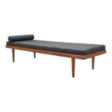 Méridienne en teck, design danois, années 1970, production : Danemark