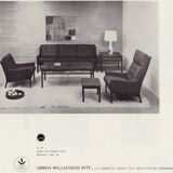 Vintage Mid-Century Danish Modern Easy Chair Model 39 by Søren Willadsen