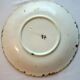 Onnaing dabbling art deco plate strawberries and flowers on leaves