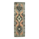 Vintage Turkish hand-knotted runner 112x358
