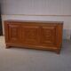 3-door sideboard in solid oak with curved legs, 1950s