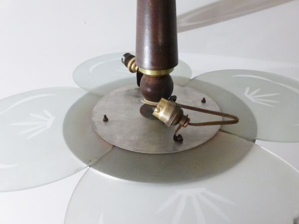 Magnifique lustre papillon art déco Années 20/ 30 vintage 20s 30s French art deco chandelier
