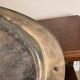 Ancien Plat Plateau Service Métal Argenté Canard Oie Cygne