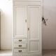 Armoire lingère et penderie 2 portes 3 tiroirs