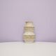 Vintage taupe pagoda west germany vase scheurich