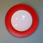 Paire d'appliques murales Space Age orange XXL, 1960