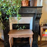 Table basse, de chevet, d’appoint, chêne clair.