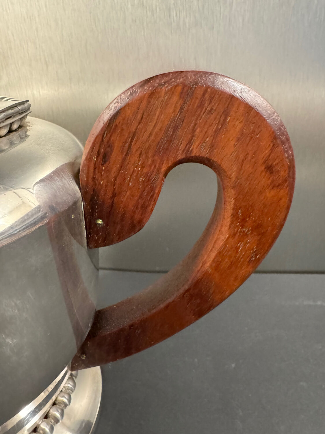 Silver-plated metal coffee service, Art Deco