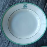 Ancien Service Vaisselle Porcelaine De Paris/monogramme R