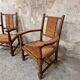 Paire de fauteuils néo-basque