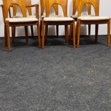 Set of 6 chairs by Niels Keofoed for Hornslet