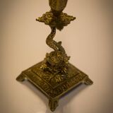 Pair of fish candlesticks