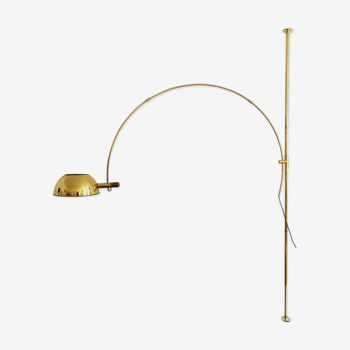 Mid-Century Modern brass BOCA arc lamp by Florian Schulz