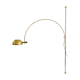 Mid-Century Modern brass BOCA arc lamp by Florian Schulz