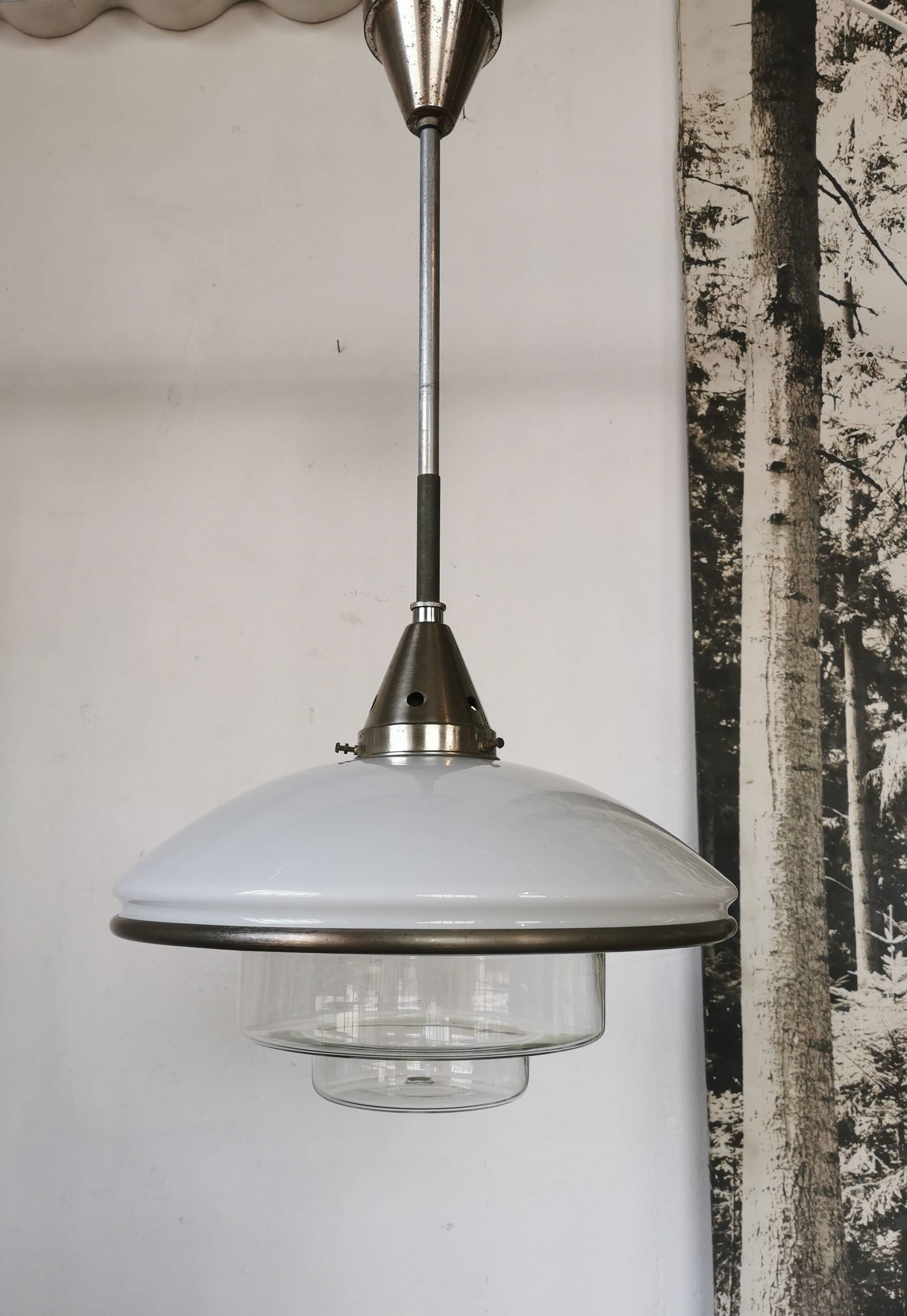 Sistrah pendant light, Otto Muller, bauhaus