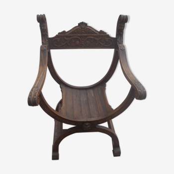 Dagobert curl chair neo renaissance late 19th century