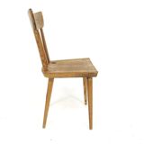 Set of 4 Scandinavian "Sportstugemöbler" chairs, Göran Malmvall, Sweden, 1950