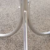 Vintage glass oval table